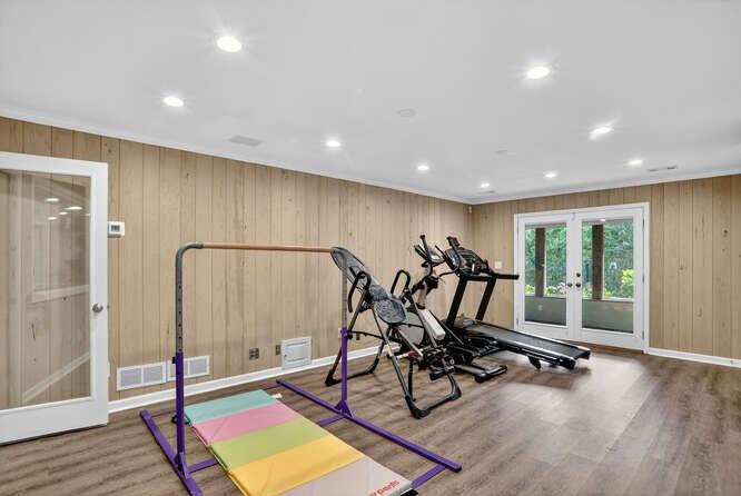 2551 East Maddox Road Buford, GA 30519 - Photo 33 of 50 a view of a room with gym equipment