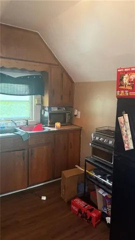 a room with furniture and window