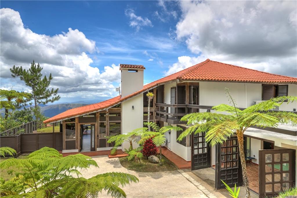4 715th Road, Unit 2B Cayey, Cayey 00736 - Photo 1 of 1 a front view of house with yard outdoor seating and barbeque oven