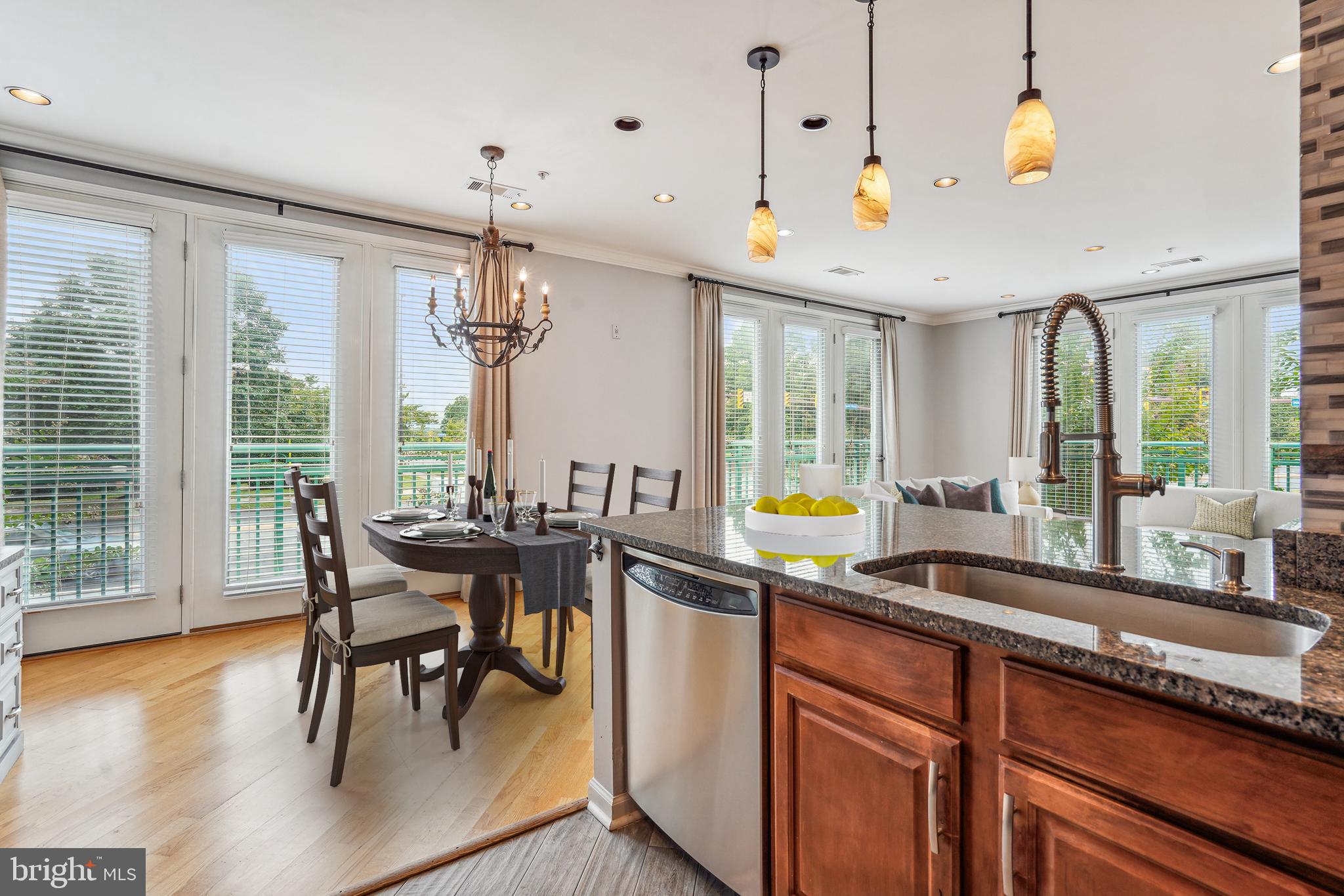 Floor to ceiling windows. 1480 Sq.Ft. home