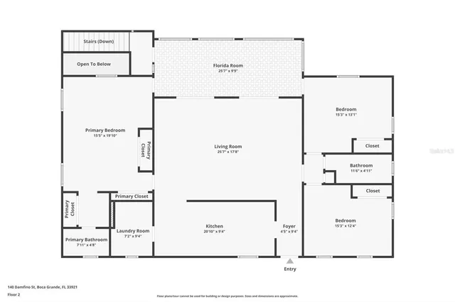 $4,200 | 140 Damfino Street, Boca Grande, FL 33921