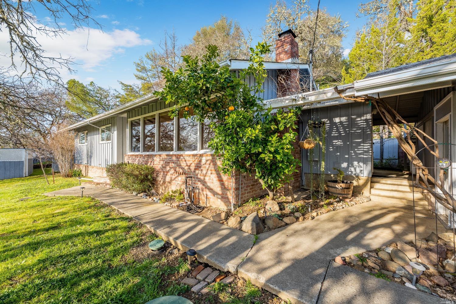 625 Watson Road Ukiah, CA 95482 - Photo 1 of 1 a view of a house with a yard