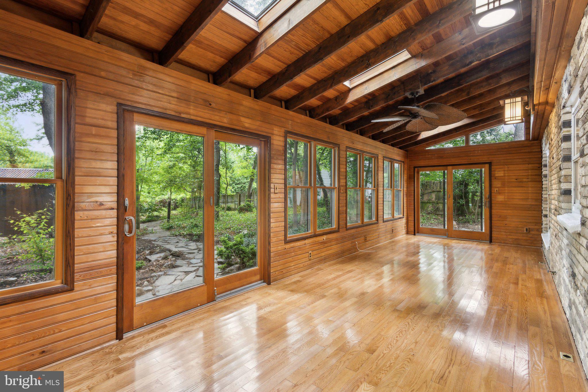 5936 River Drive Lorton, VA 22079 - Photo 9 of 19 a view of a room with wooden walls