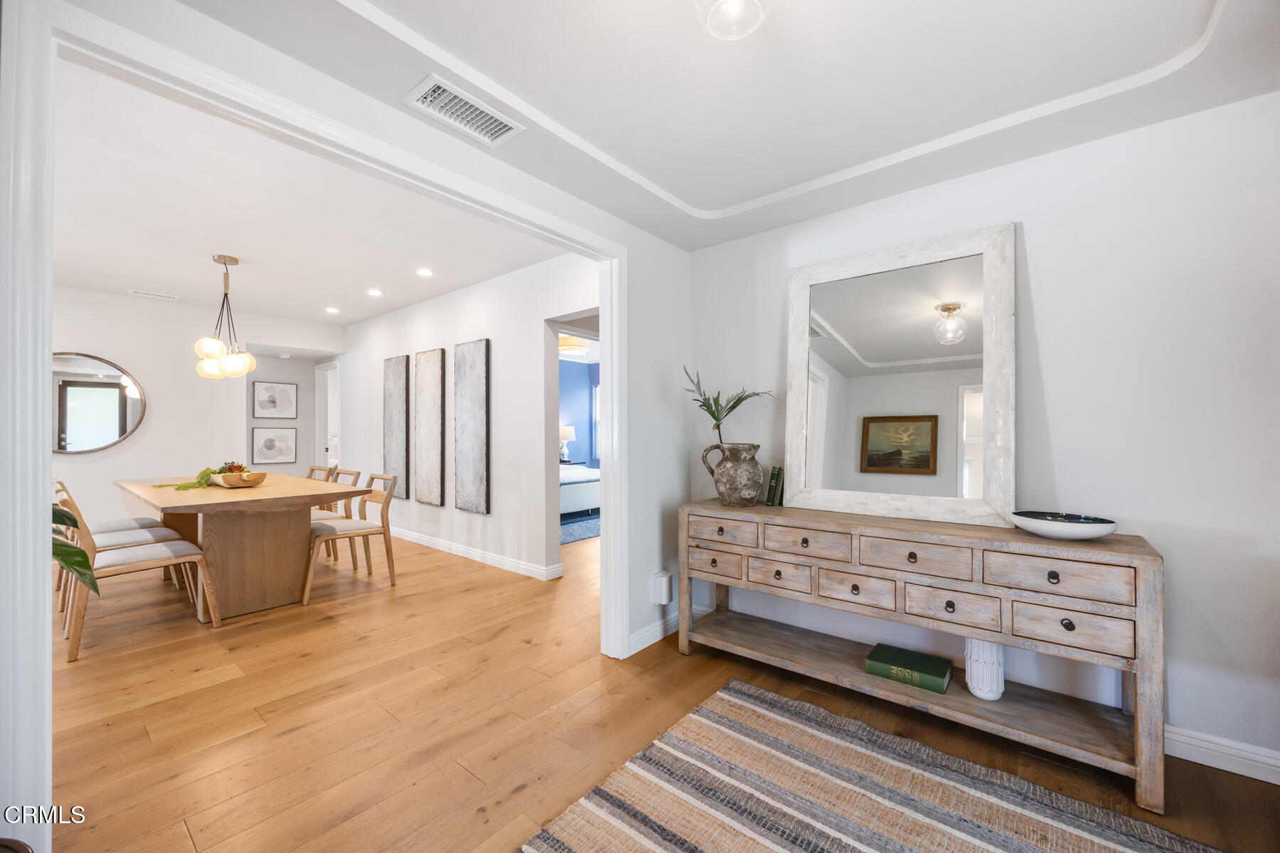 2386 Galbreth Road Pasadena, CA 91104 - Photo 12 of 63 a view of kitchen with sink and living room
