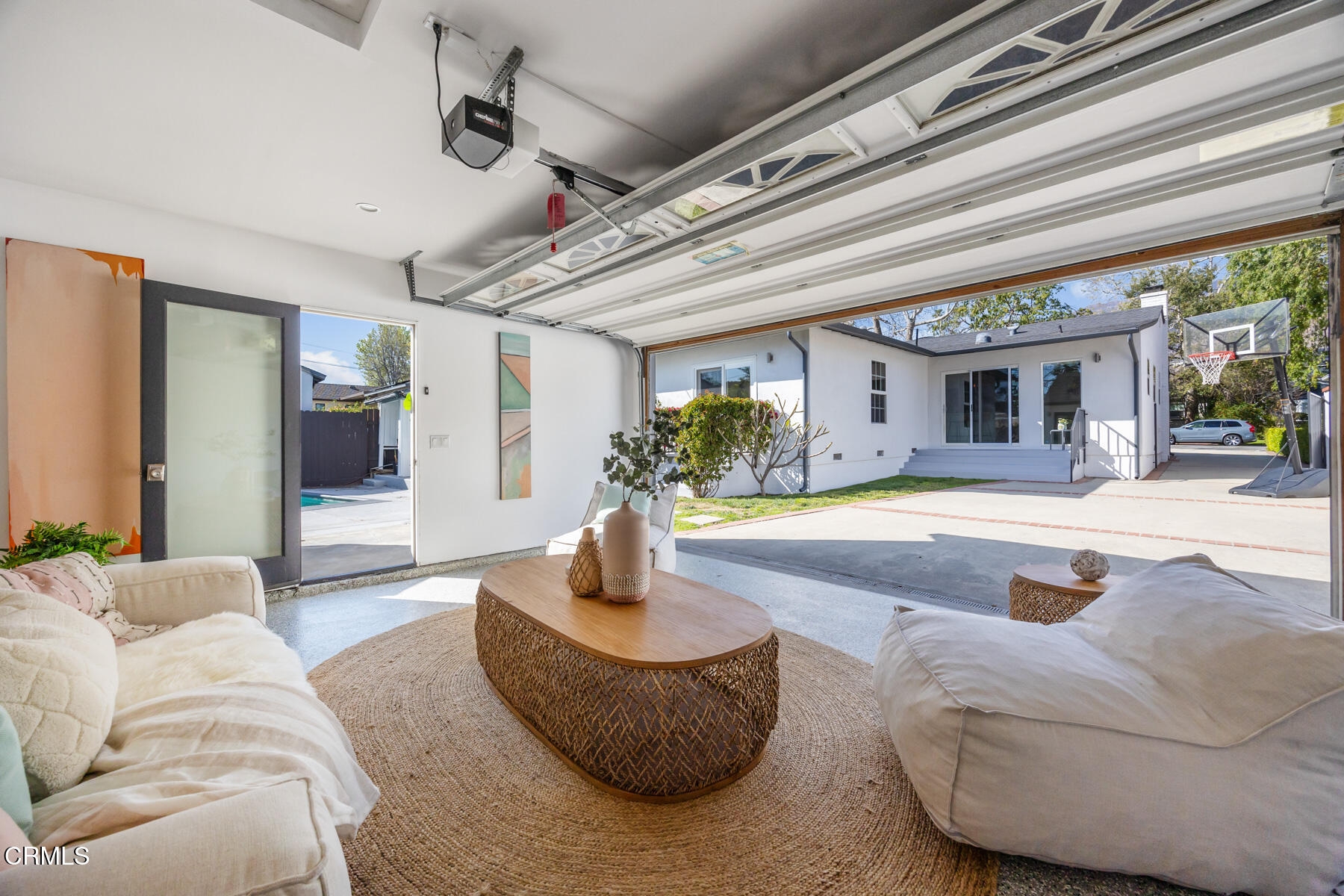 2386 Galbreth Road Pasadena, CA 91104 - Photo 45 of 63 a living room with furniture and a large window
