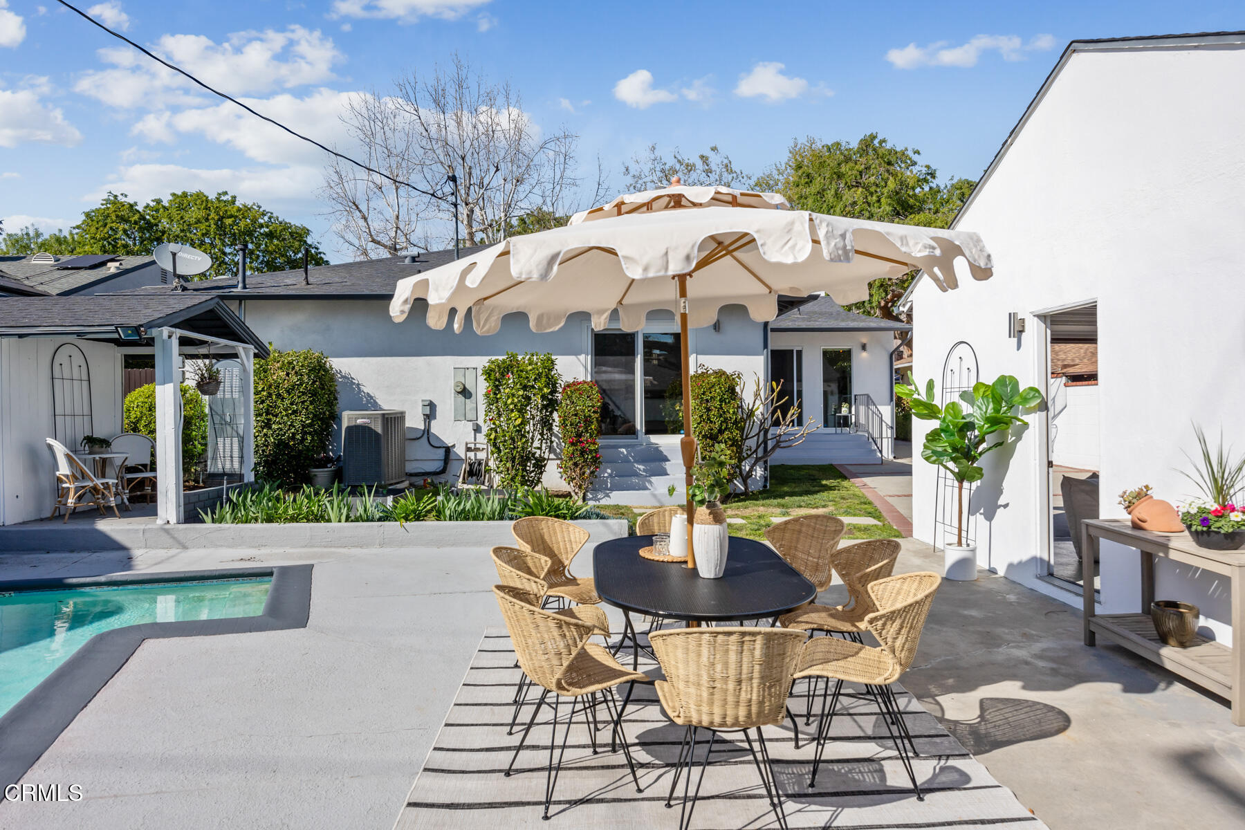 2386 Galbreth Road Pasadena, CA 91104 - Photo 48 of 63 a view of a house with backyard and sitting area
