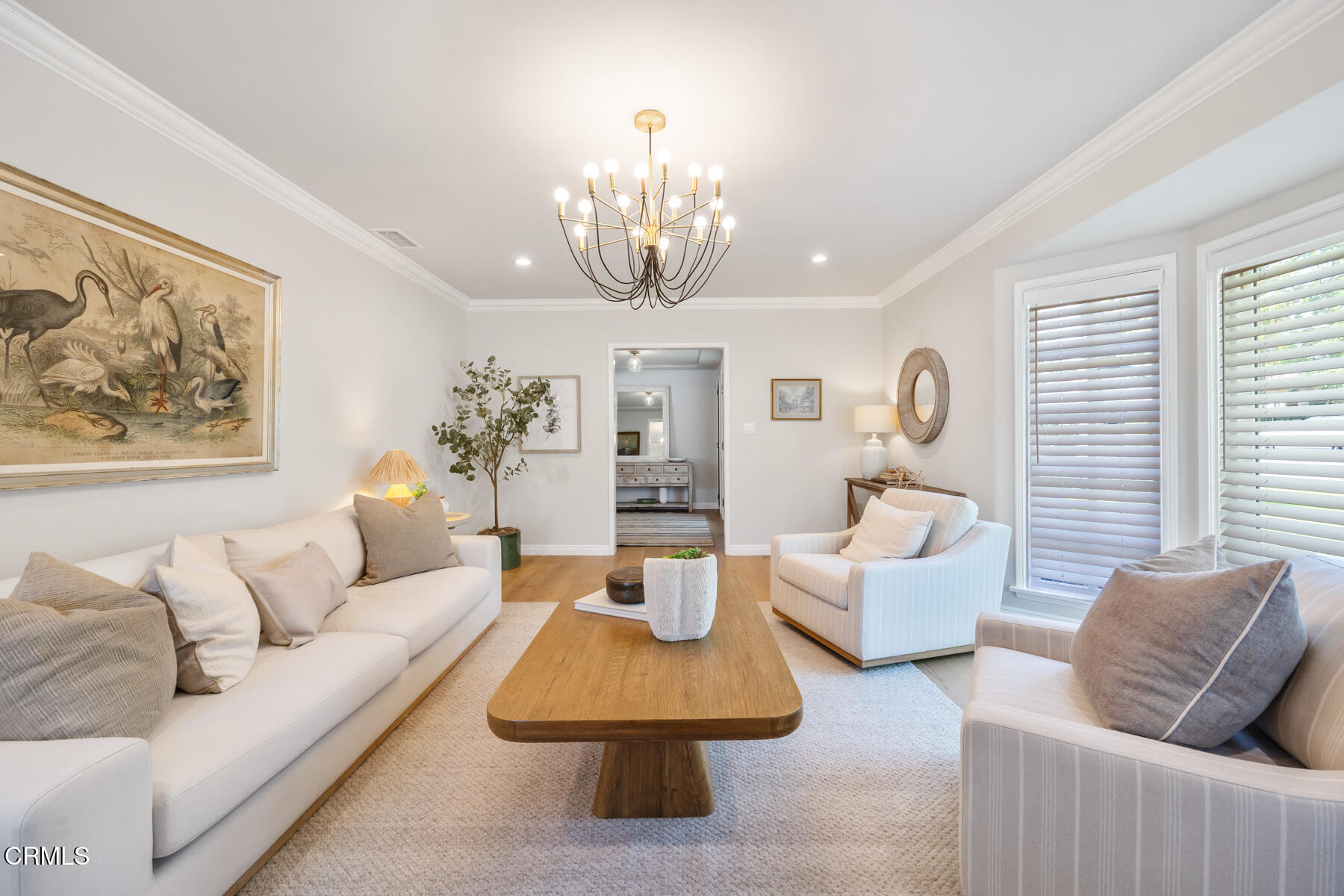 2386 Galbreth Road Pasadena, CA 91104 - Photo 10 of 63 a living room with furniture or chandelier and a window