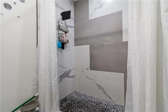 a workspace with furniture and a window