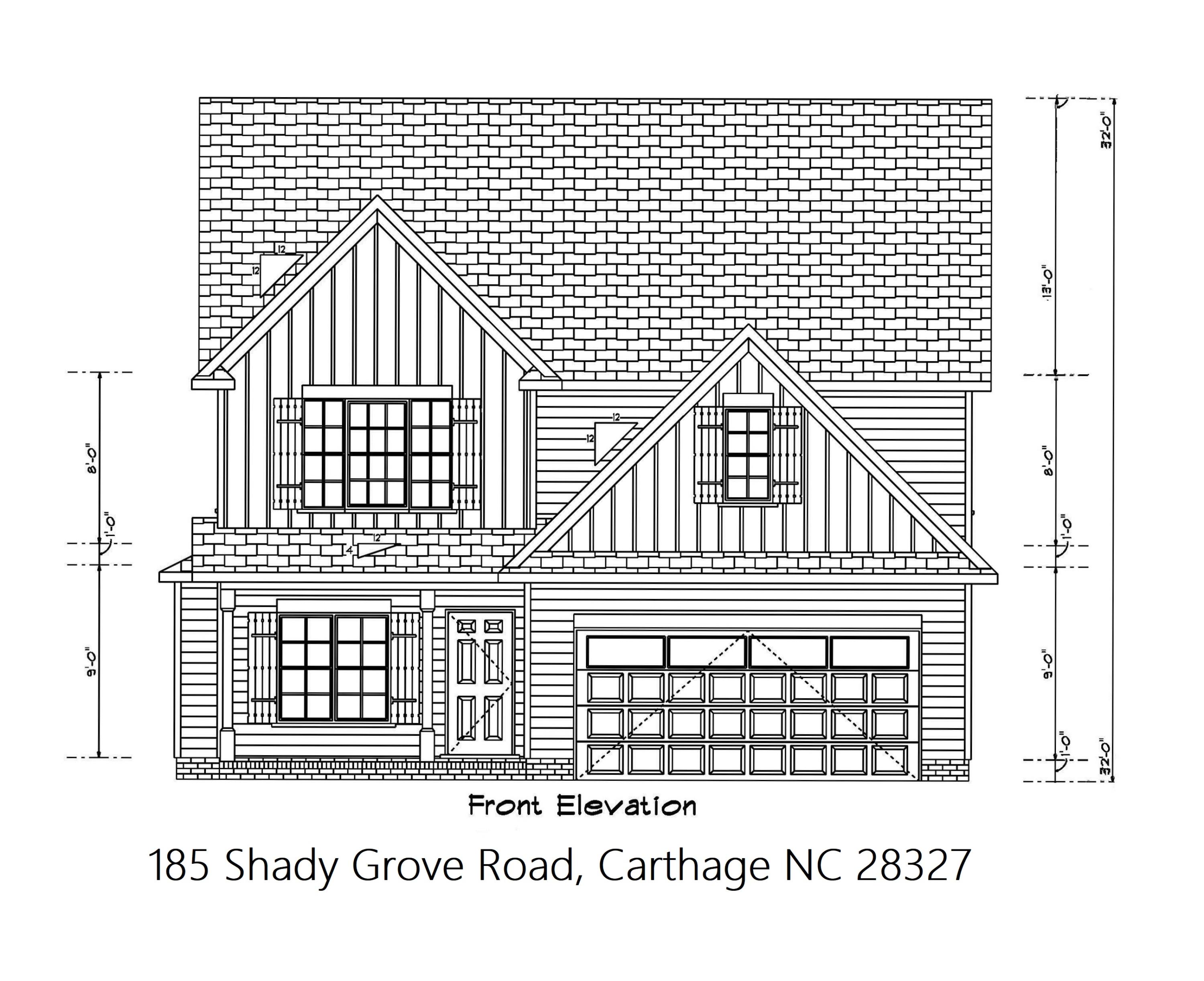 185 Shady Grove Road Carthage, NC 28327 - Photo 1 of 6 exterior 185 Shady Grove