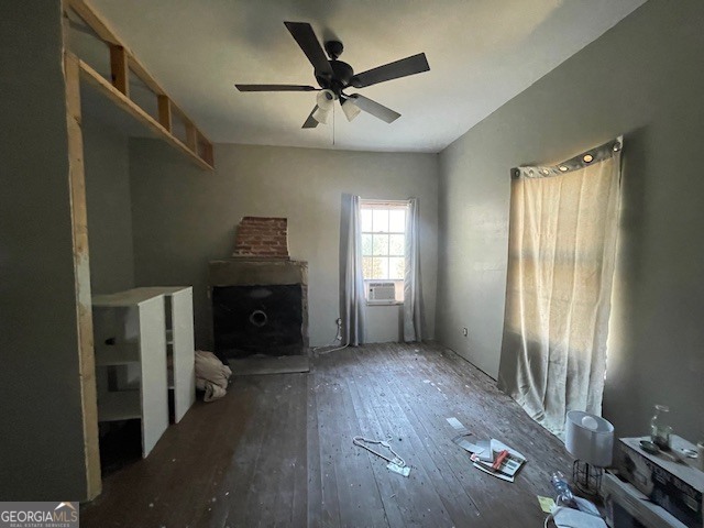 6070 Riggins Mill Road Dry Branch, GA 31020 - Photo 5 of 19 wooden floor and window in an empty room