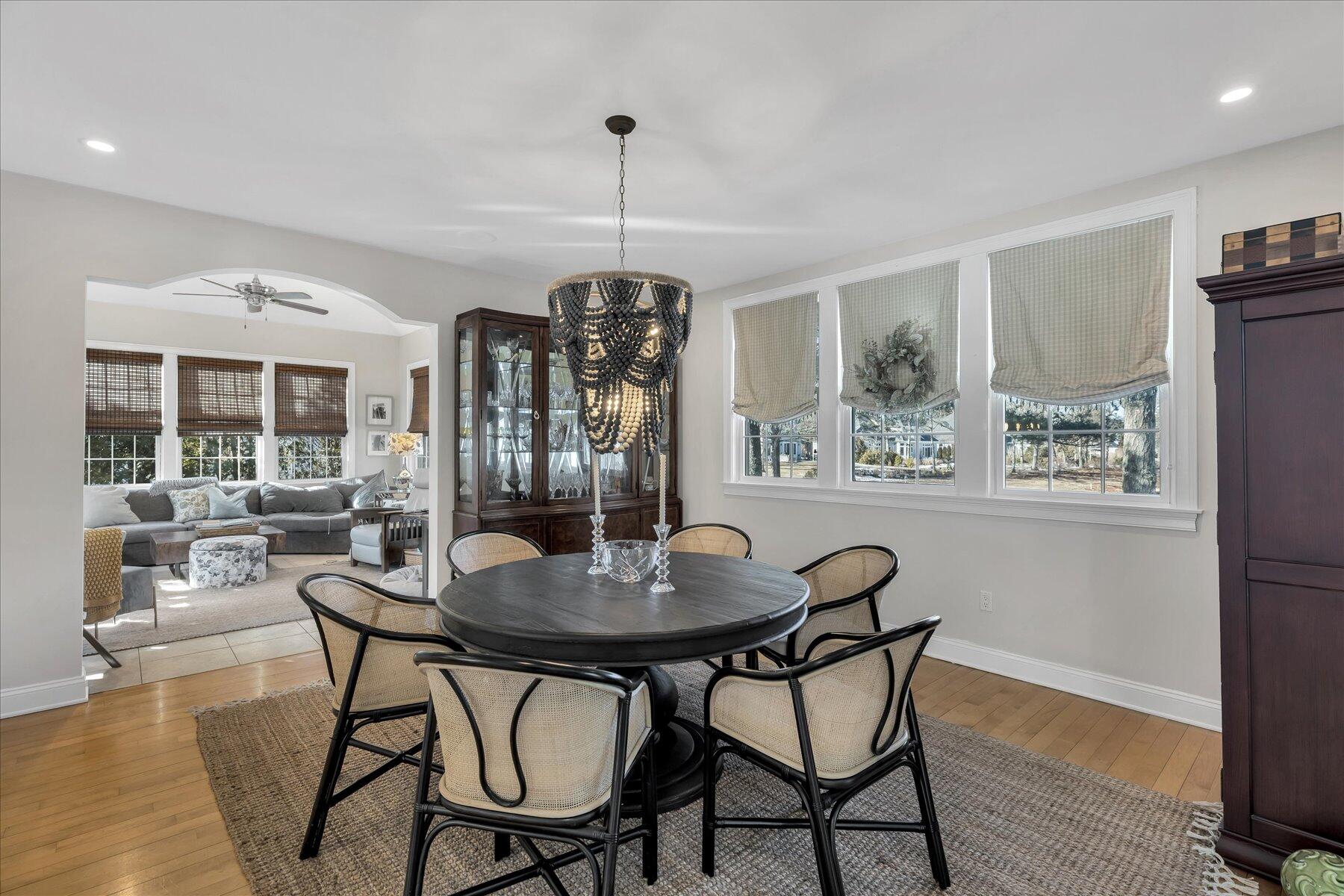 77 The Heights Mashpee, MA 02649 - Photo 12 of 52 a view of a dining room with furniture window and wooden floor