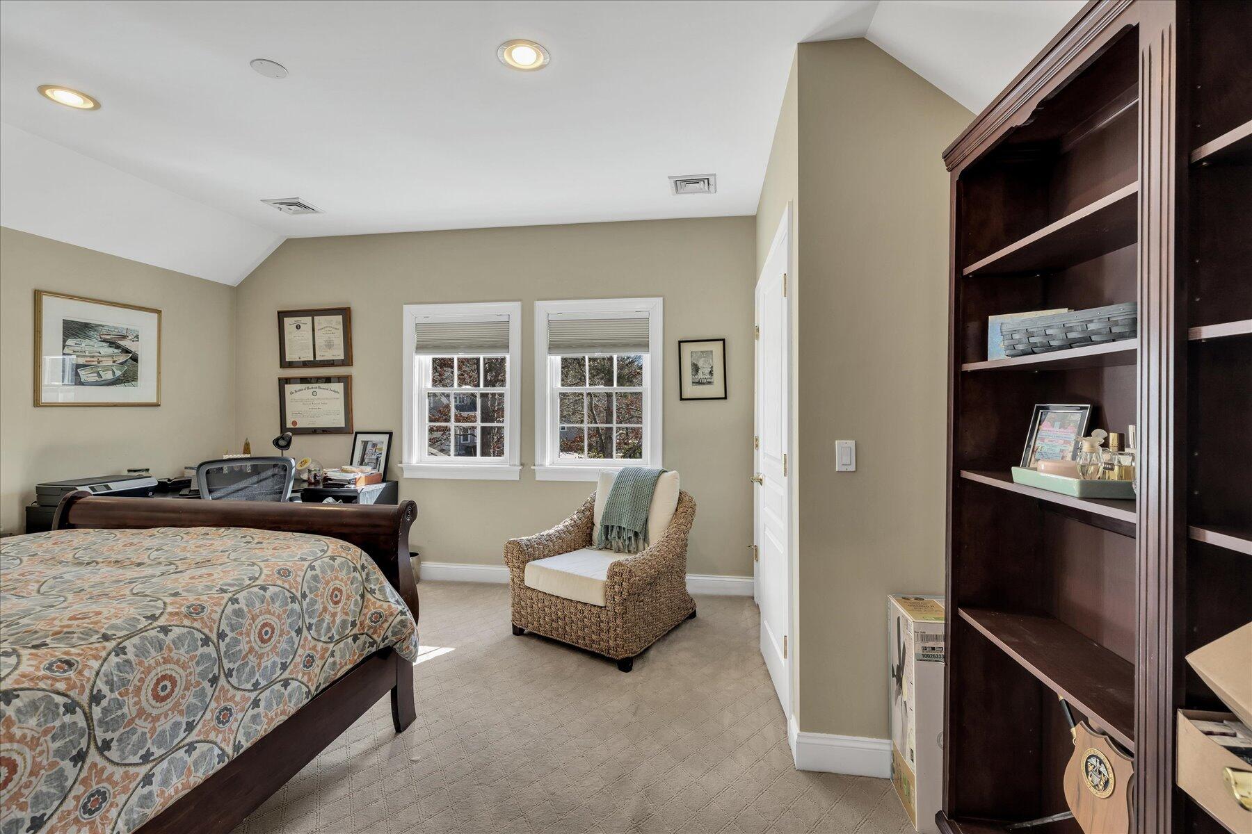 77 The Heights Mashpee, MA 02649 - Photo 34 of 52 a bedroom with two beds and a window