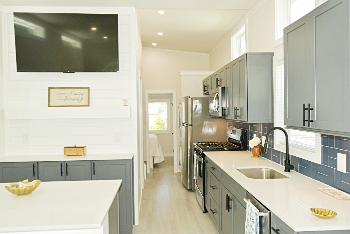 430 Post Road, Unit 182 Wells, ME 04090 - Photo 7 of 46 View to Kitchen