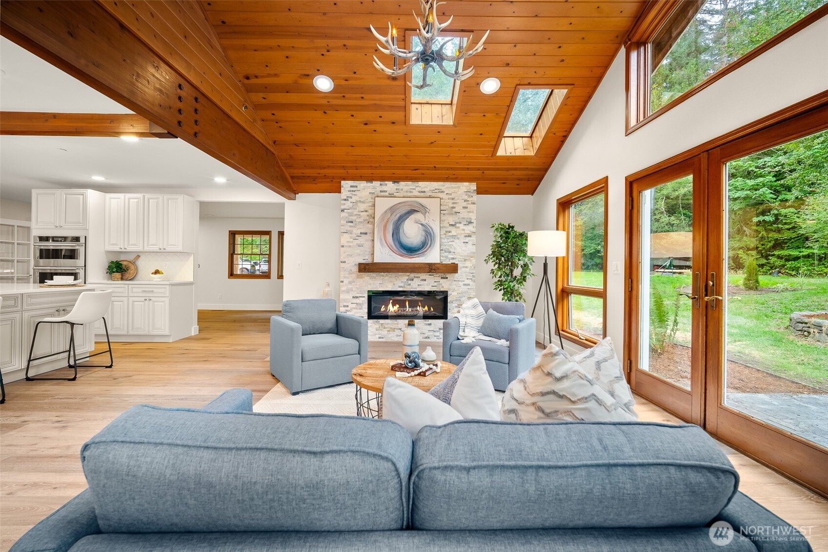 5656 Doran Road Acme, WA 98220 - Photo 12 of 39 a living room with furniture and a fireplace