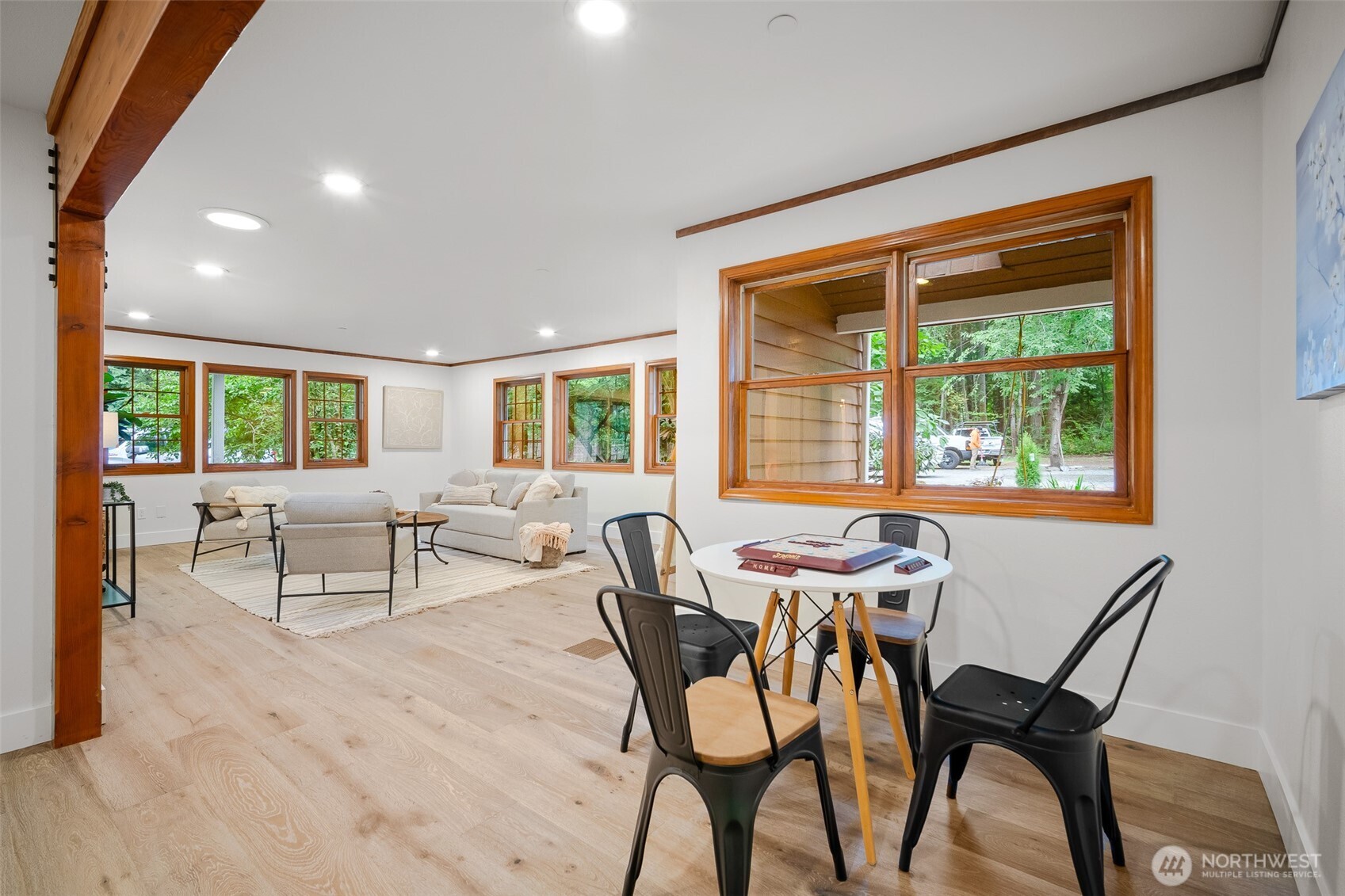 5656 Doran Road Acme, WA 98220 - Photo 19 of 39 a dining room with furniture and windows
