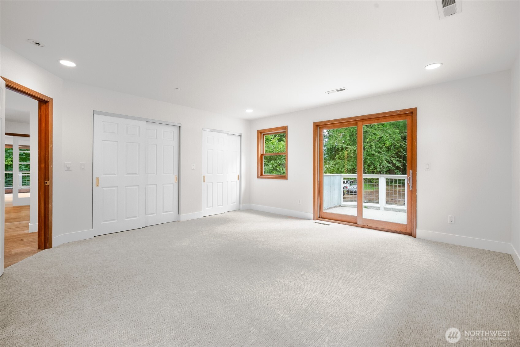 5656 Doran Road Acme, WA 98220 - Photo 28 of 39 a view of an empty room with a balcony