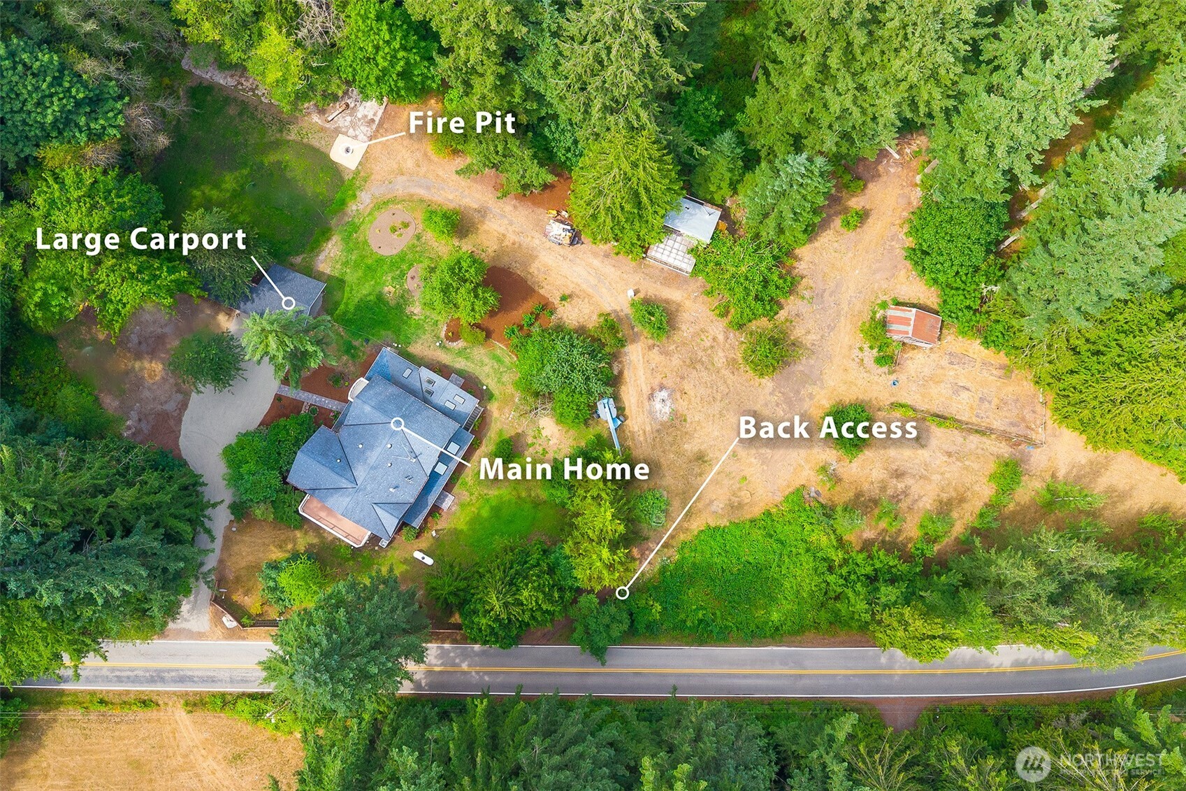 5656 Doran Road Acme, WA 98220 - Photo 38 of 39 an aerial view of a house