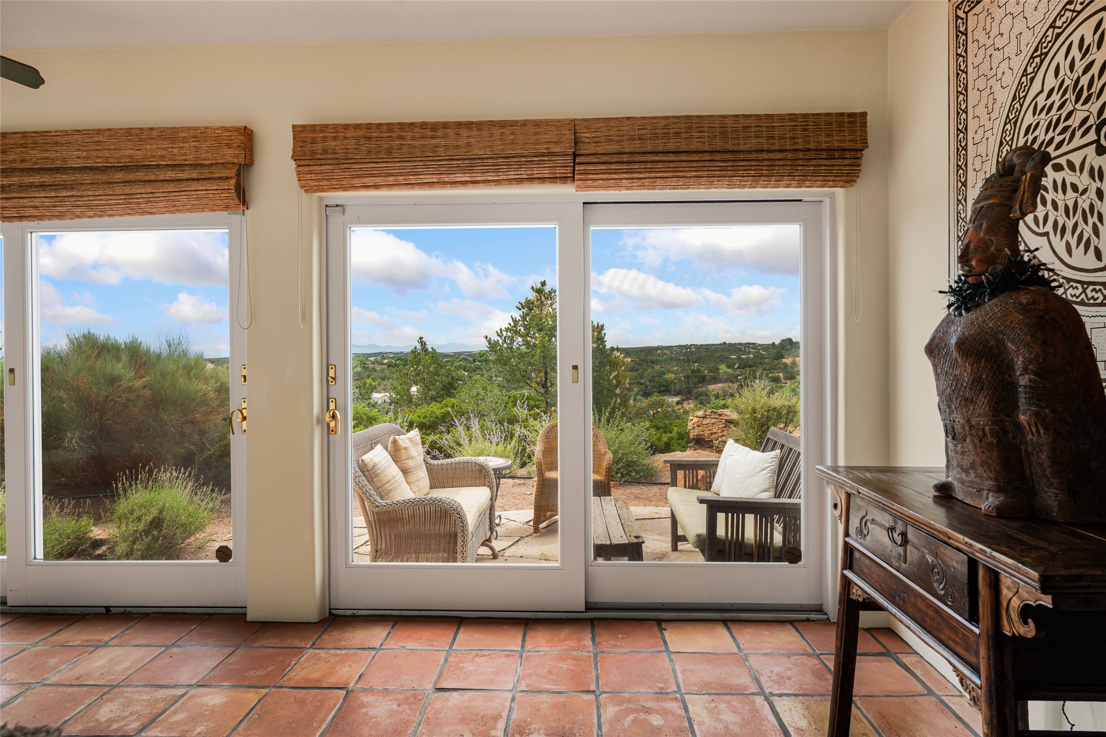 933 Stagecoach Road Santa Fe, NM 87501 - Photo 12 of 39 View from the Sunroom