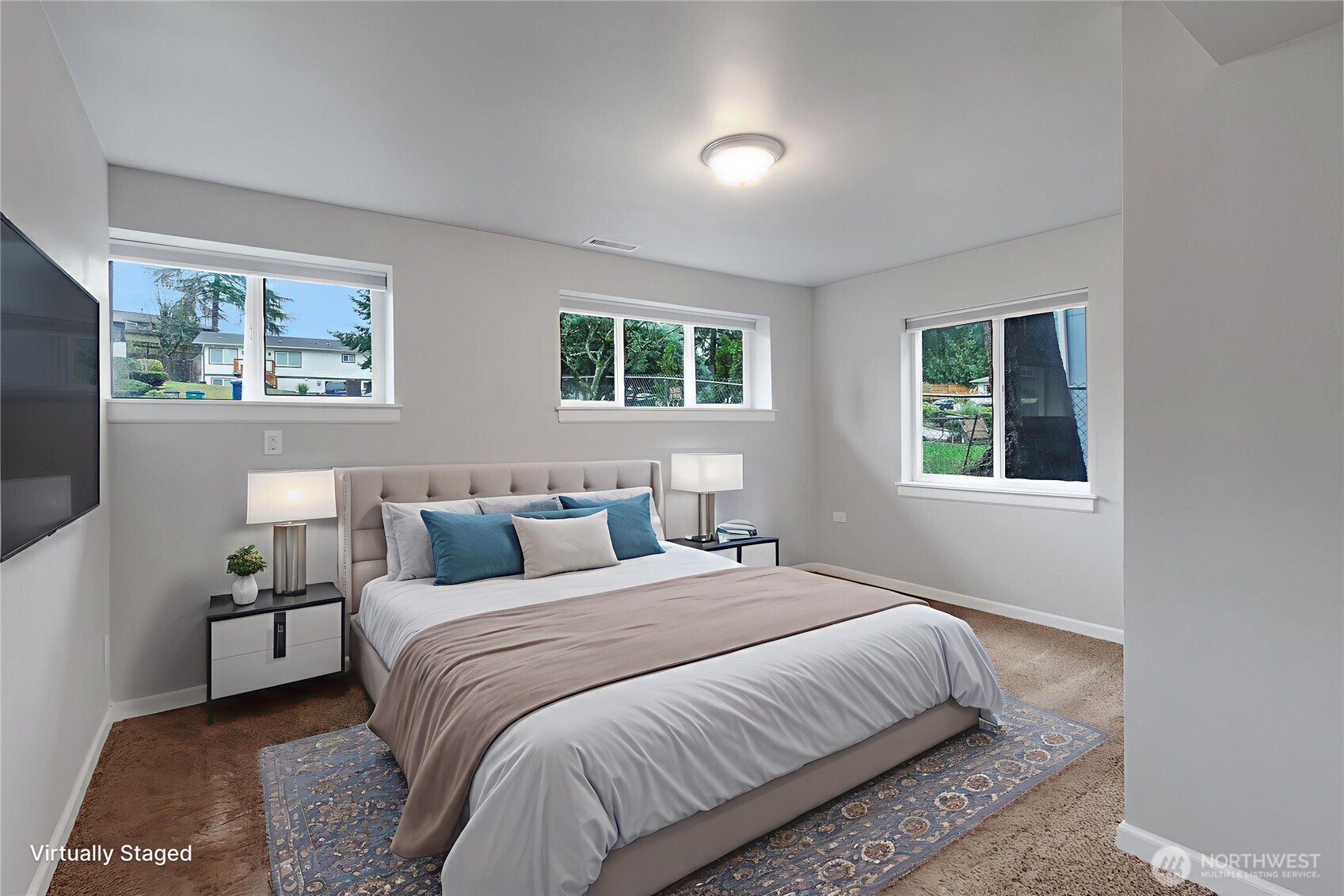 30331 9th Avenue South Federal Way, WA 98003 - Photo 28 of 36 a bedroom with double bed and a window