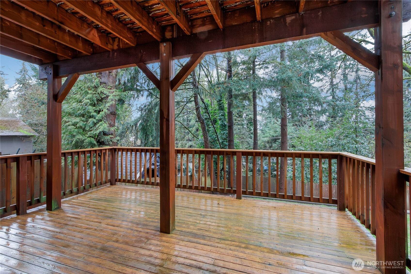 30331 9th Avenue South Federal Way, WA 98003 - Photo 30 of 36 a view of balcony with wooden floor