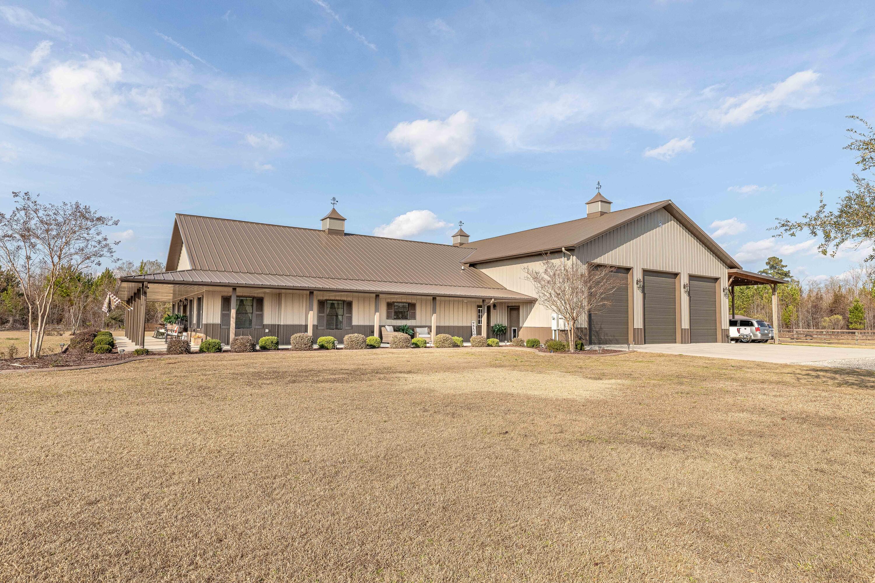 2145 Eutaw Road Holly Hill, SC 29059 - Photo 2 of 75 Side View of Home & Garage