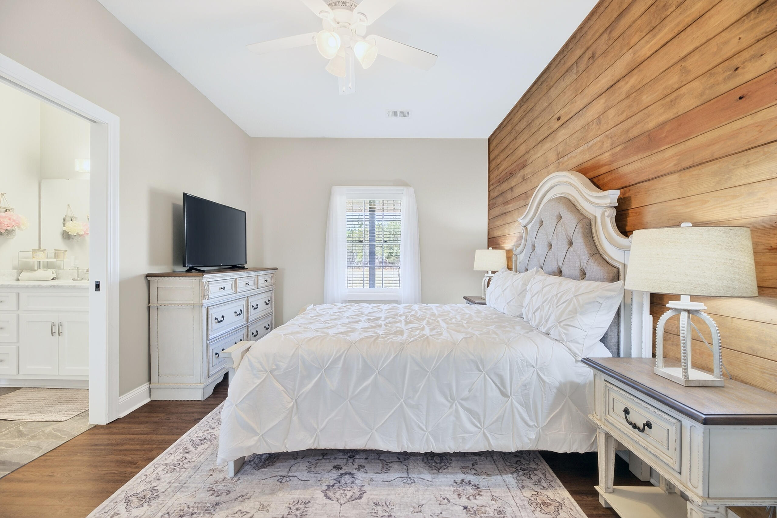 2145 Eutaw Road Holly Hill, SC 29059 - Photo 25 of 75 Guest Bedroom #1 With Adjoining Bathroo