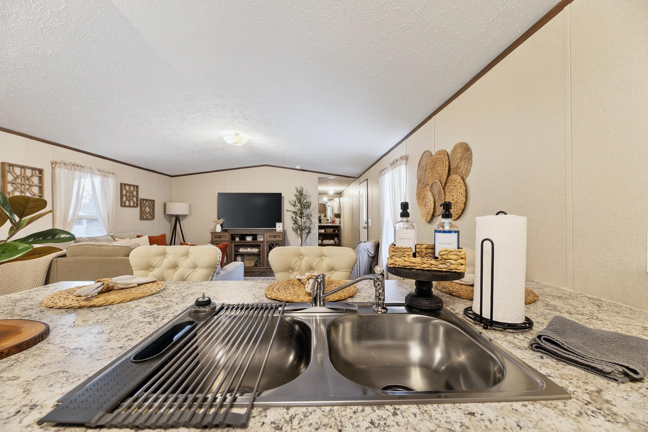 2145 Eutaw Road Holly Hill, SC 29059 - Photo 55 of 75 Beautiful Stainless Steel Sink