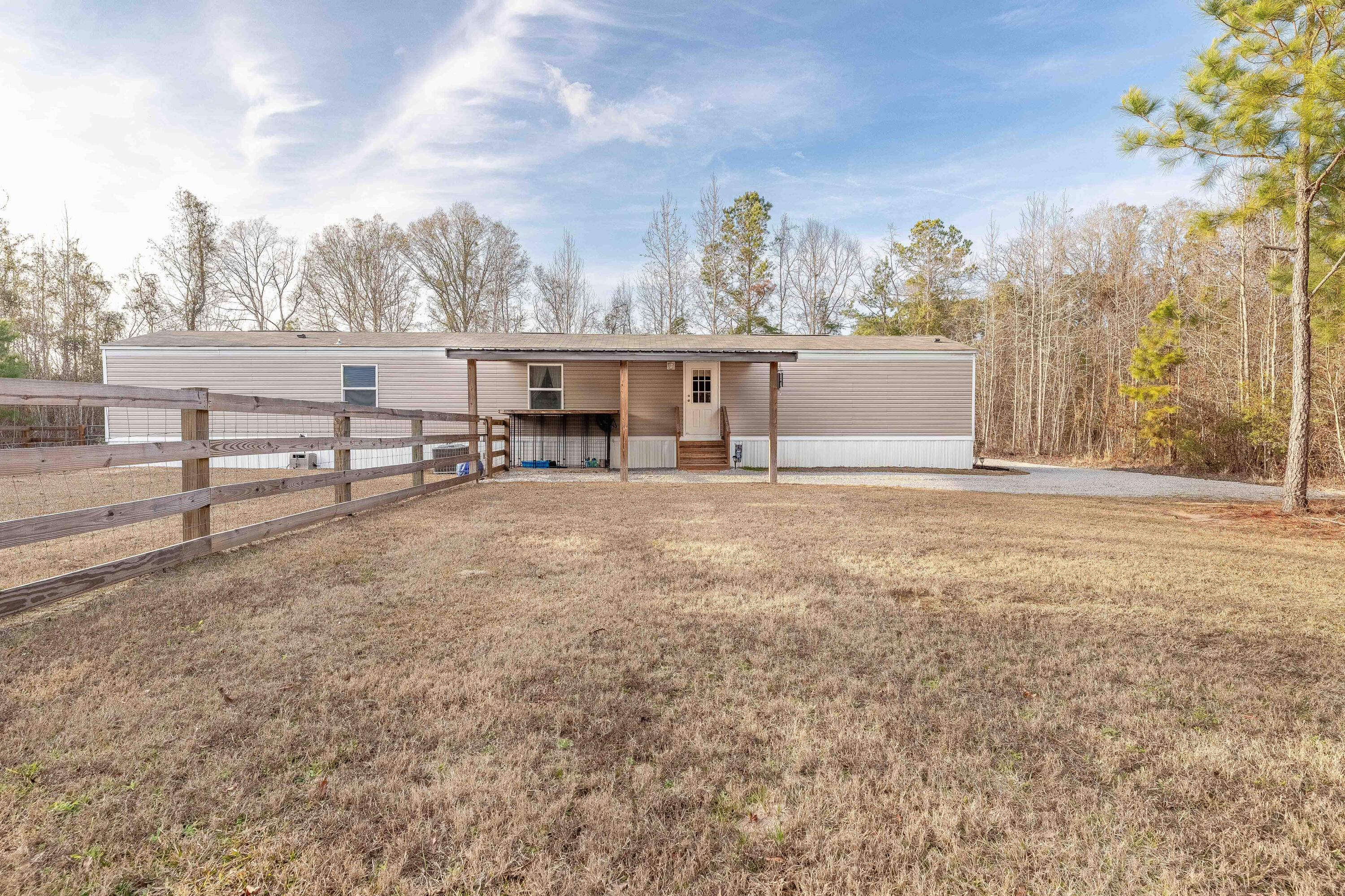 2145 Eutaw Road Holly Hill, SC 29059 - Photo 67 of 75 Back of Home With Covered Carport