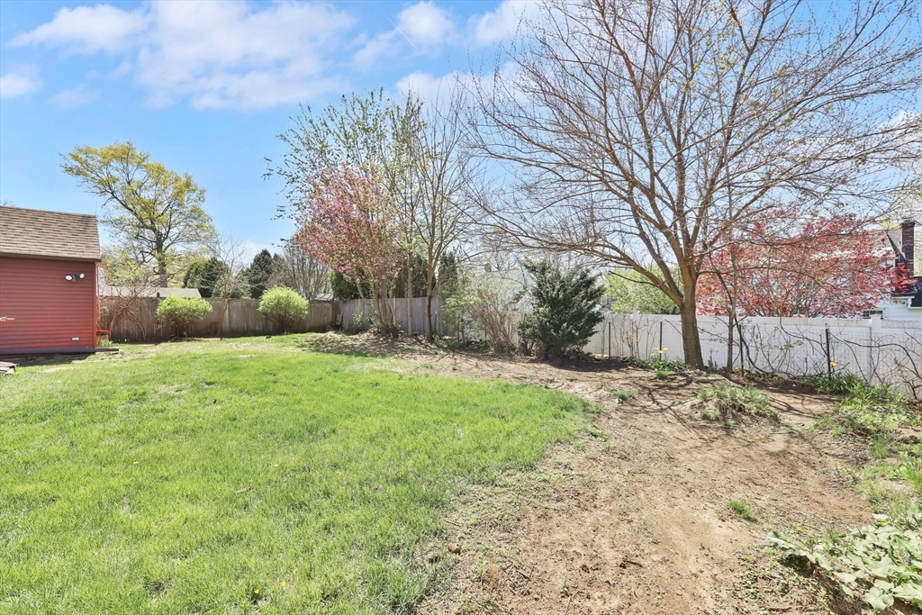 48 Oregon Street Springfield, MA 01118 - Photo 7 of 31 a view of a backyard with a tree