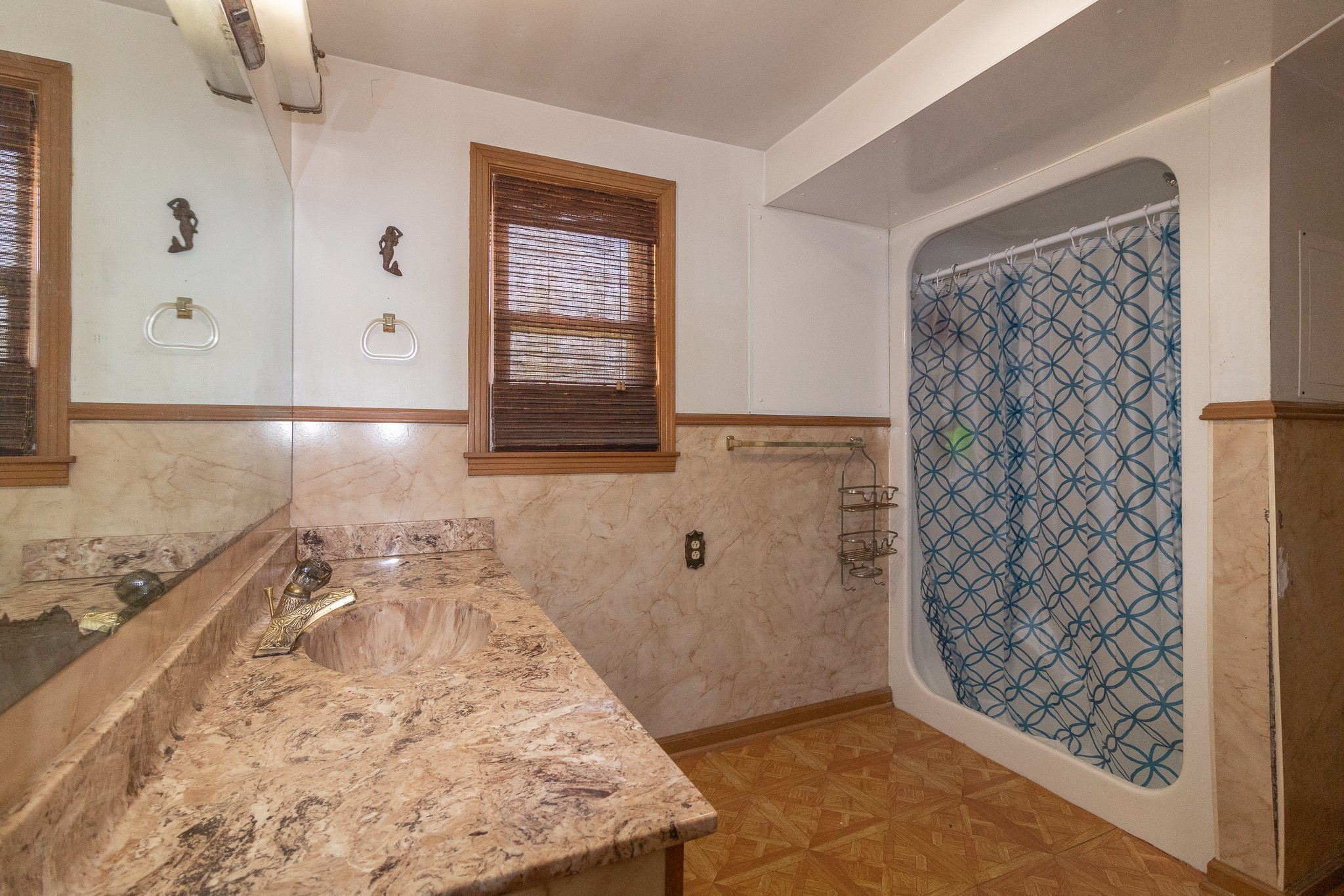 201 South Tunnel Road Portland, TN 37148 - Photo 32 of 41 view of a bathroom with a sink and a mirror