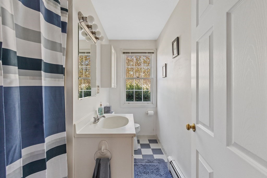 5 Bowler Road Wareham, MA 02571 - Photo 14 of 41 a bathroom with a sink a toilet and shower