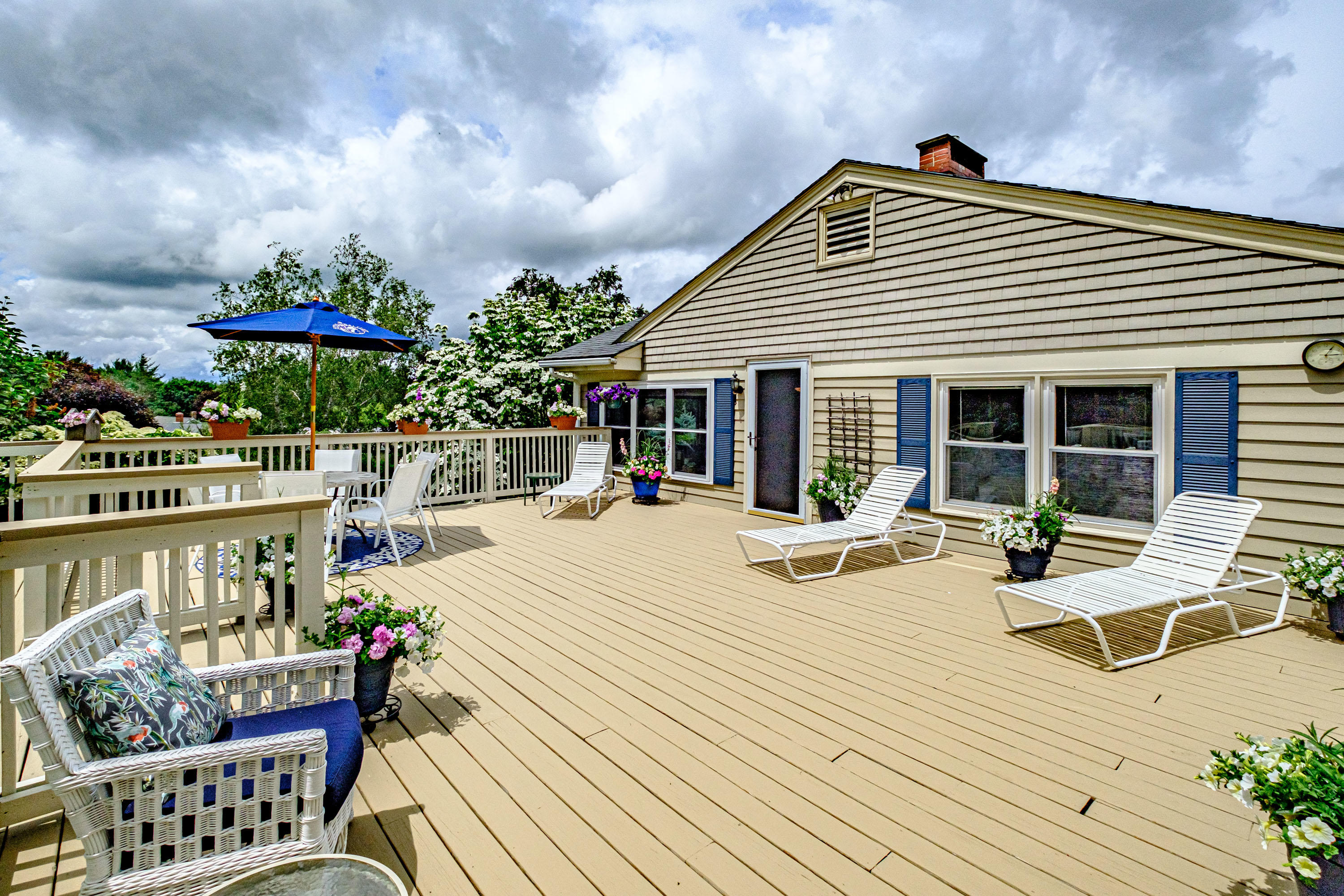 1 Caron Street Portland, ME 04103 - Photo 38 of 92 Back porch with above ground pool