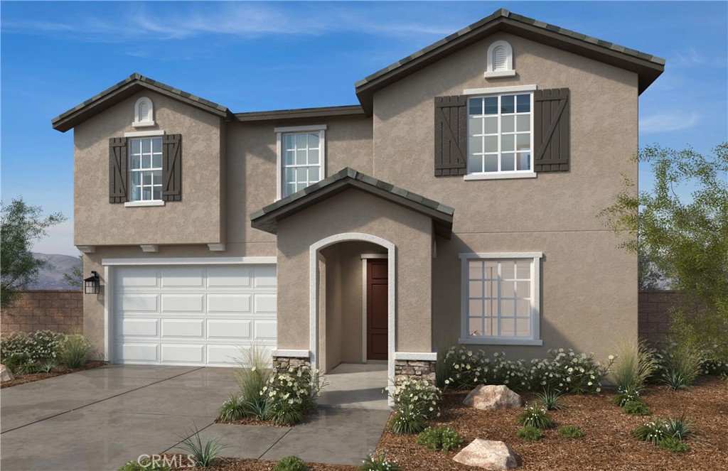 19345 Nalancia Way Riverside, CA 92508 - Photo 1 of 1 a front view of a house with garden