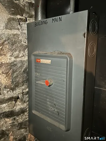 a room with gym equipment