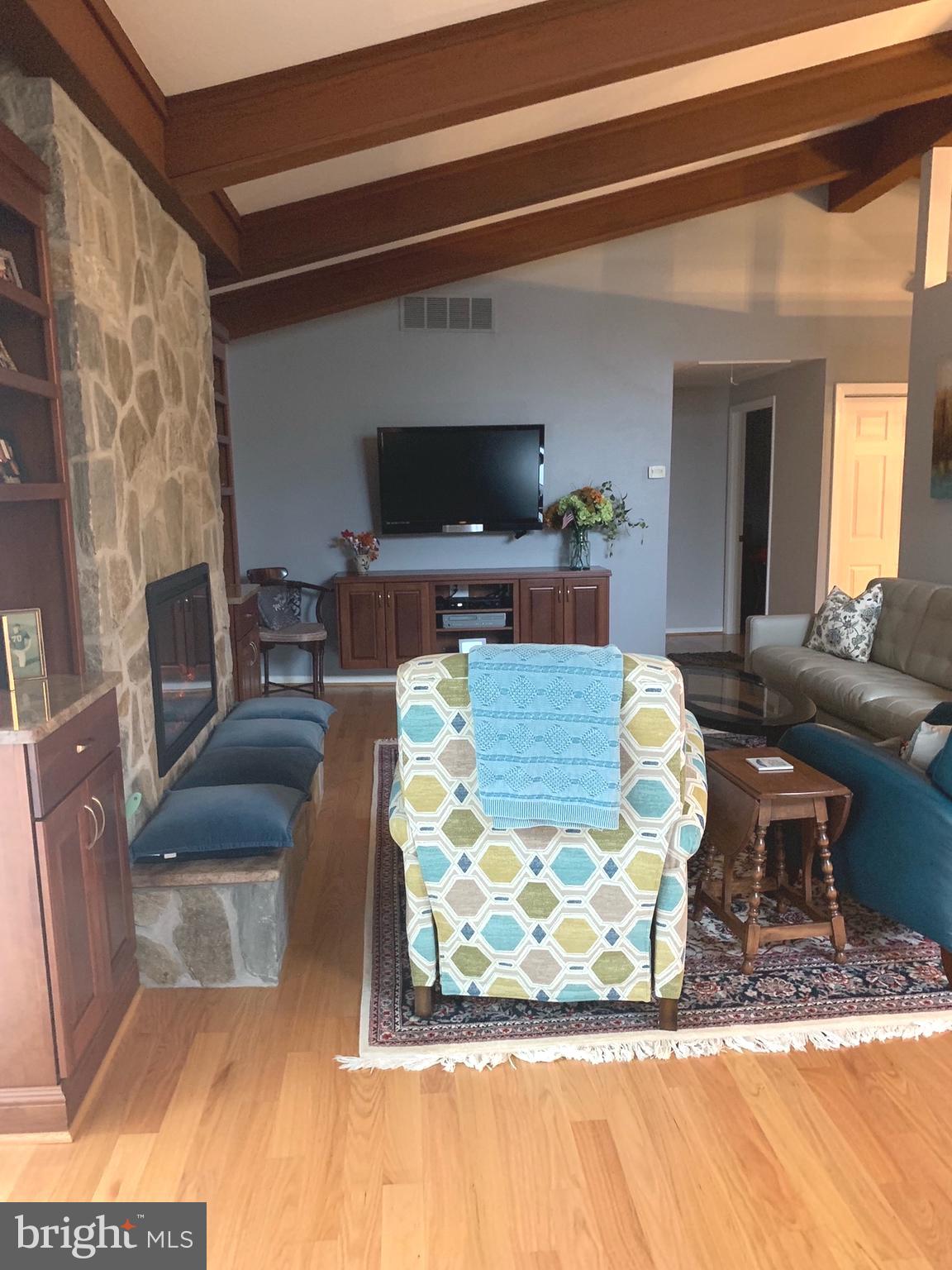 3280 Gleneagles Drive, Unit 64C Silver Spring, MD 20906 - Photo 5 of 21 Vaulted Beam Ceilings