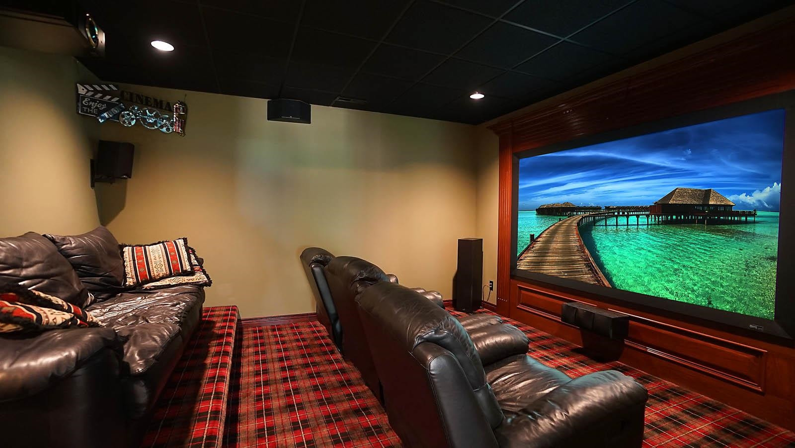 2523 Village Manor Way Raleigh, NC 27614 - Photo 35 of 42 Theatre room