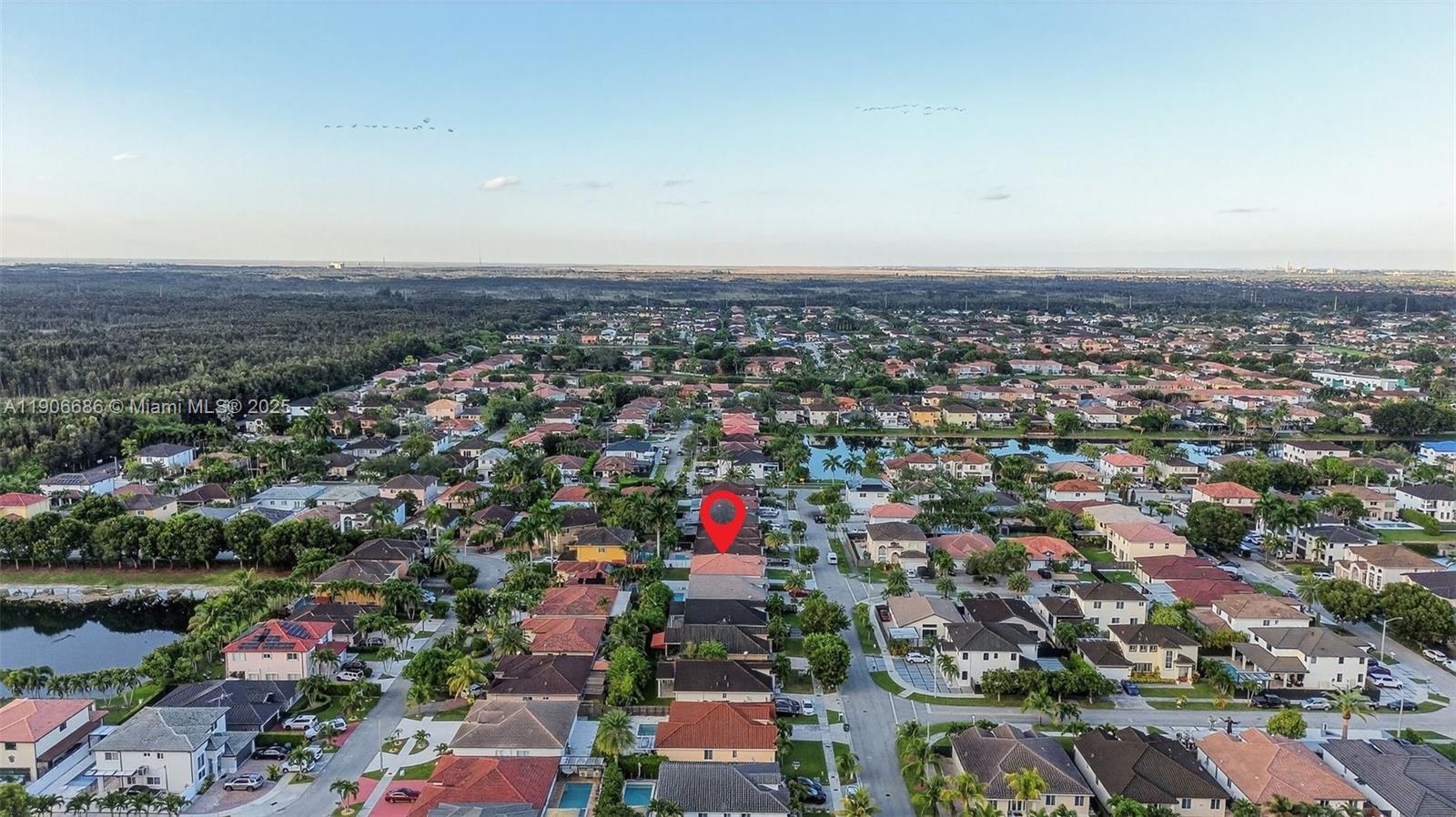 5302 Southwest 164th Place Miami, FL 33185 - Photo 41 of 43 an aerial view of multiple house