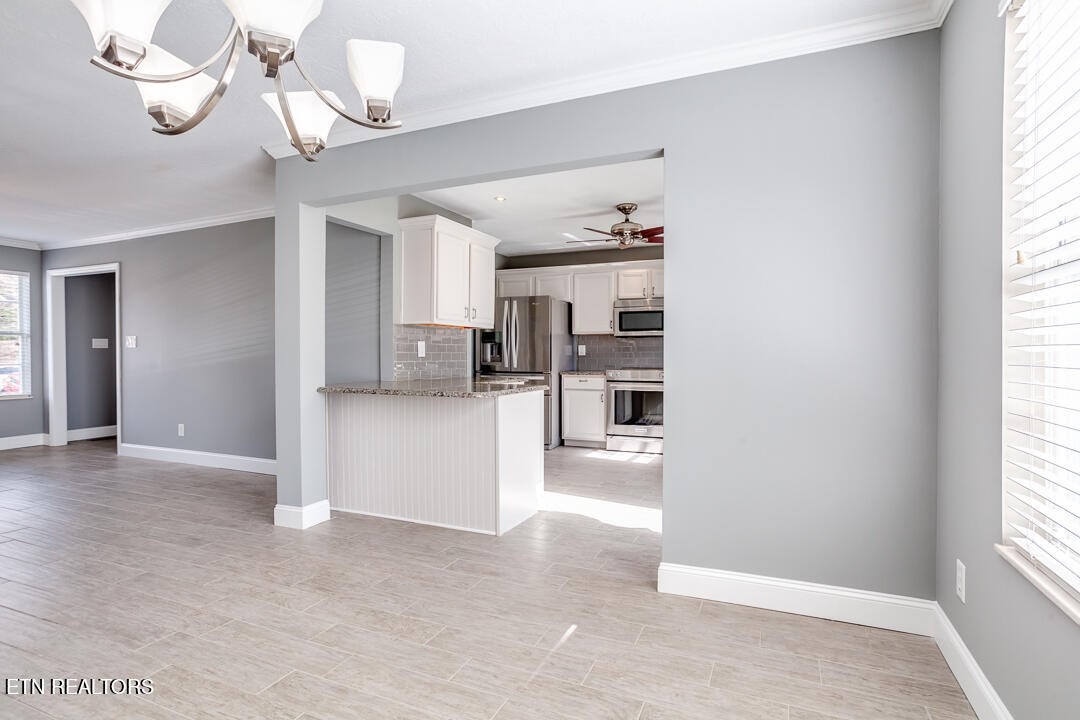 1296 Emerald Forest Lane Powell, TN 37849 - Photo 15 of 43 a view interior of the house and kitchen view