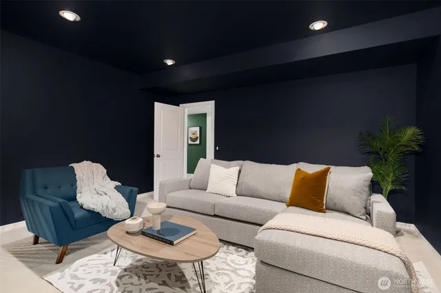 a backyard of a house