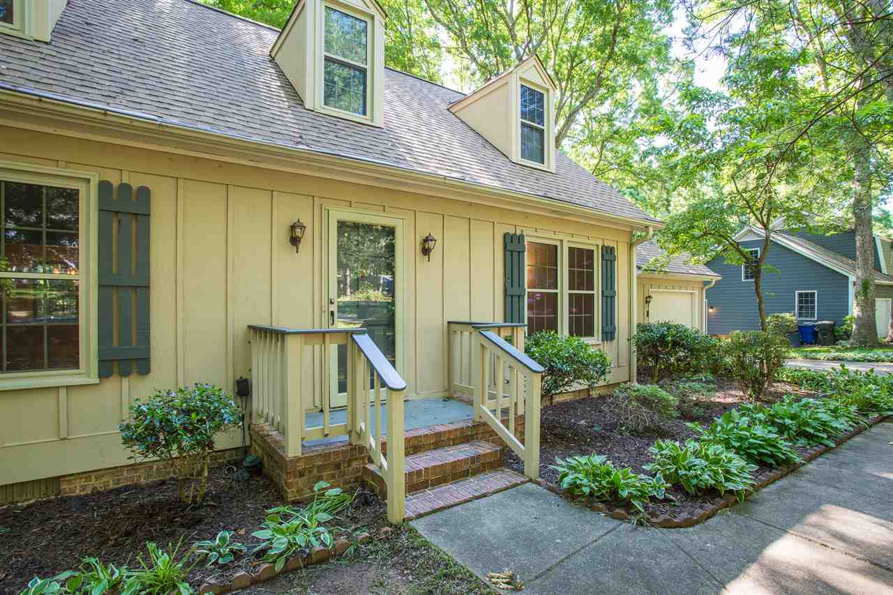 8816 Woodstone Drive Raleigh, NC 27615 - Photo 3 of 30 The large half acre lot is mostly wooded and offers plenty of privacy. Great neighborhood to ride your bike or walk the nearby trail. Front View