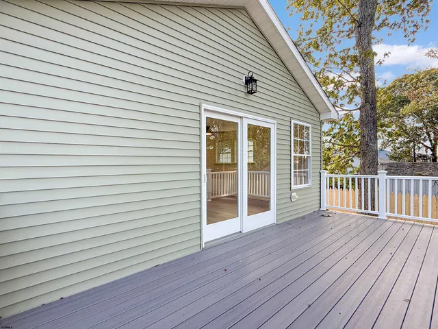 a view of a house with wooden floor