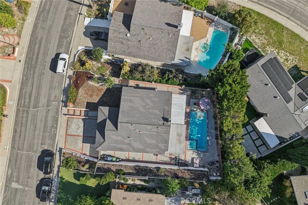 11461 Amigo Avenue Porter Ranch, CA 91326 - Photo 40 of 52 an aerial view of residential houses with outdoor space