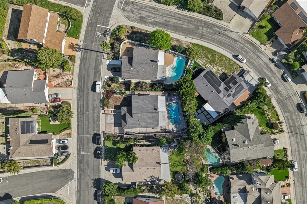 11461 Amigo Avenue Porter Ranch, CA 91326 - Photo 48 of 52 an aerial view of a house with outdoor space