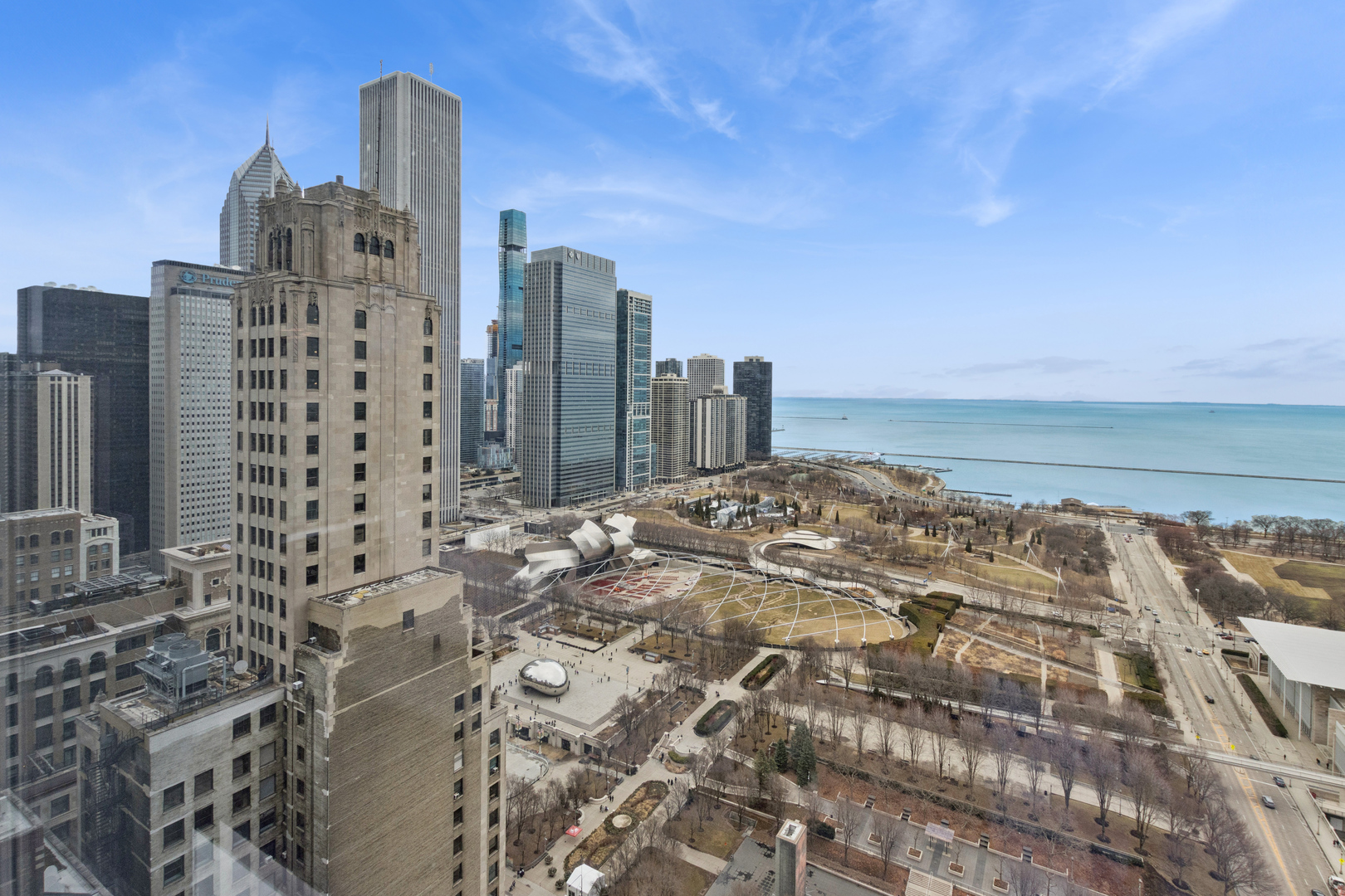 60 East Monroe Street, Unit 3402 Chicago, IL 60603 - Photo 24 of 31 a view of city with tall buildings