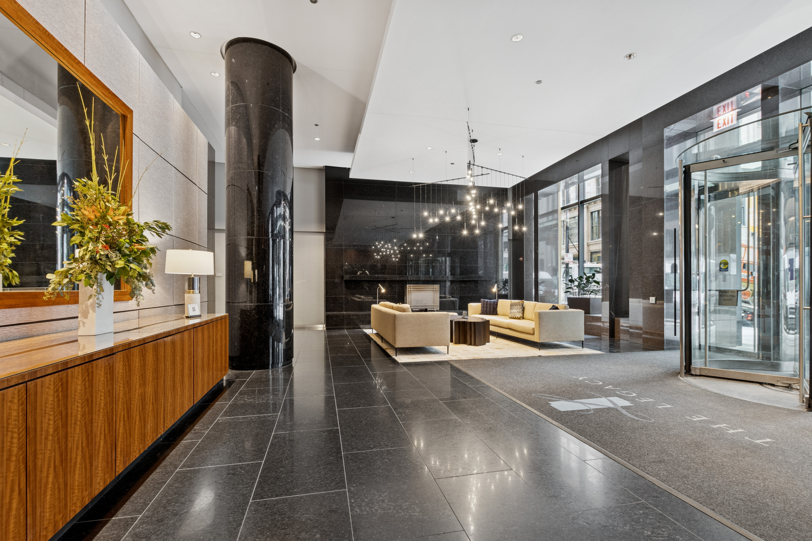 60 East Monroe Street, Unit 3402 Chicago, IL 60603 - Photo 31 of 31 a lobby with furniture and window