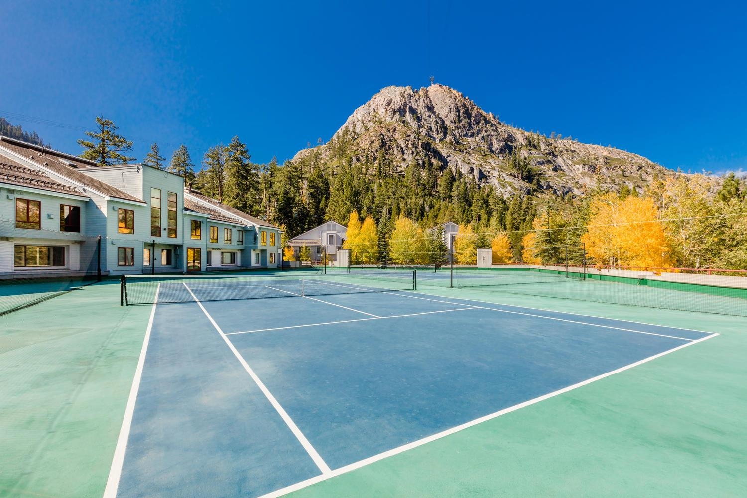 201 Shirley Cyn Road, Unit 309 Olympic Valley, CA 96146 - Photo 22 of 28 a view of outdoor space yard and basketball court