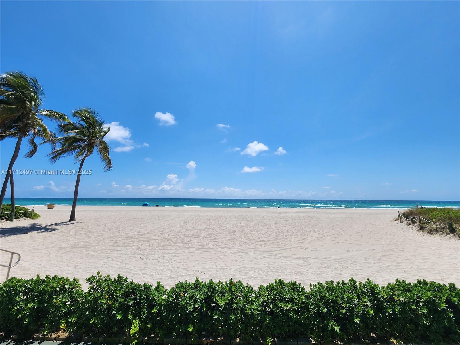 1504 South Surf Road, Unit 57 Hollywood, FL 33019 - Photo 4 of 27 a view of beach and ocean