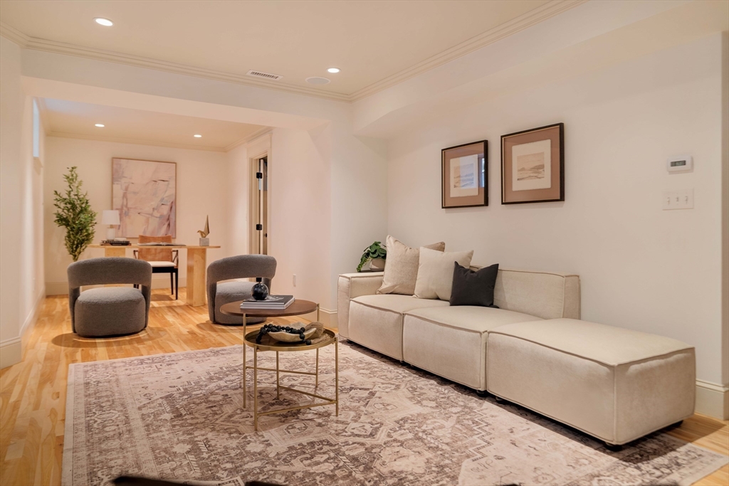 54 Orchard Street, Unit 1 Boston, MA 02130 - Photo 29 of 36 a living room with furniture and a rug