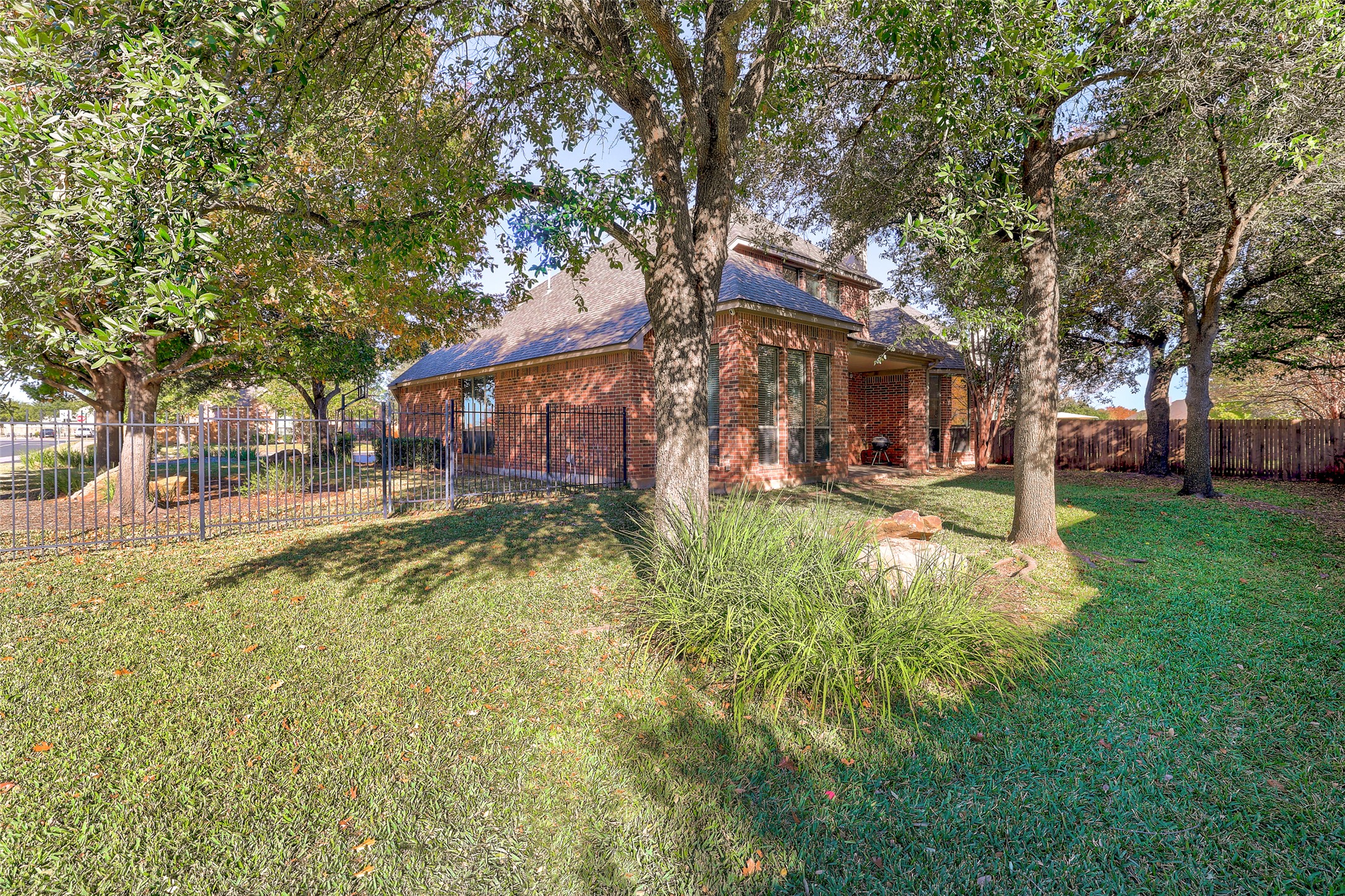 3600 Alexandrite Way Round Rock, TX 78681 - Photo 36 of 40 a view of swimming pool with outdoor seating and trees