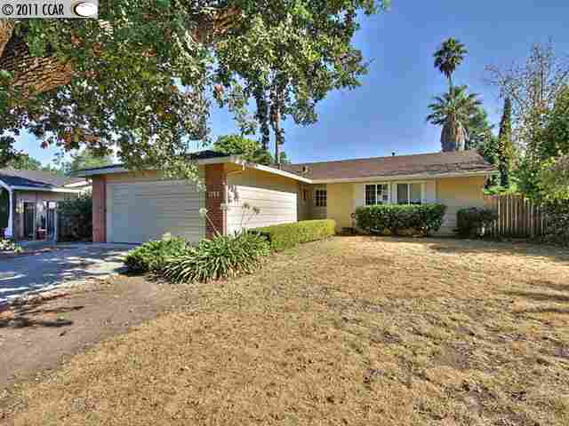 1784 Risdon Road Concord, CA 94518 - Photo 1 of 1 a front view of a house with a yard and potted plants